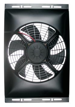 China Plastic Iron Car AC Condenser Fan 3000 RPM Fits Most Vehicles for sale