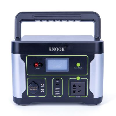 China Enook 500W Portable Outdoor Emergency Power Supply Solar Charging Station for sale