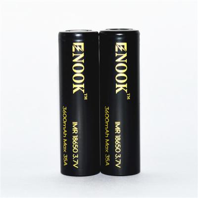 China 18650 Rechargeable Lithium Ion Battery Cell 3.7V 3600mAh Flat Top Type for sale