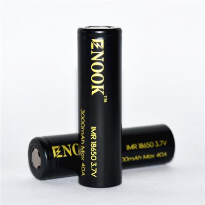 Cina Ingrosso Enook 18650 3000mAh 15A batteria 3.7v per torcia, batterie batteria per biciclette elettriche in vendita