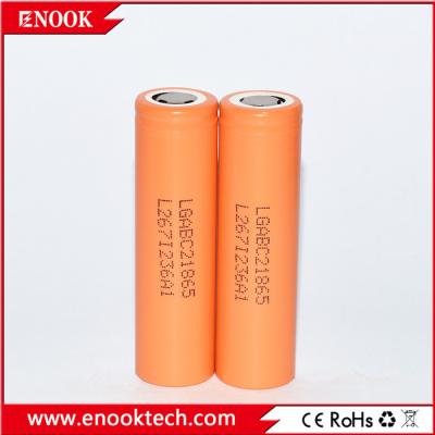Cina Batteria ricaricabile Flat Top 18650 Cellula batteria 2800mah  ABC2 Li Ion 18650 Batteria in vendita