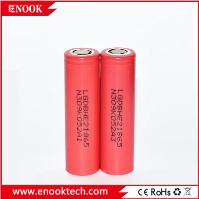 China  HE2 2500mah Li Ion 18650 Battery Cell For E Bikes Flashlight Electric Tool for sale