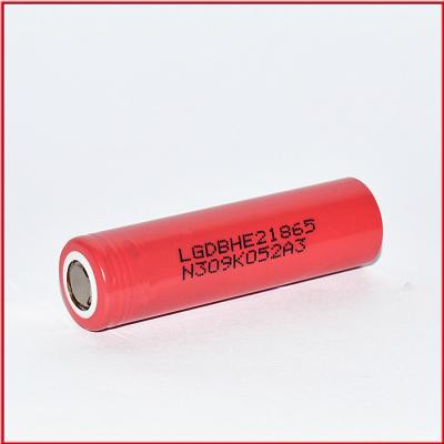 Chine Powertools  HE2 18650 batterie 25A Hig Décharge 2500mah batterie au lithium à vendre