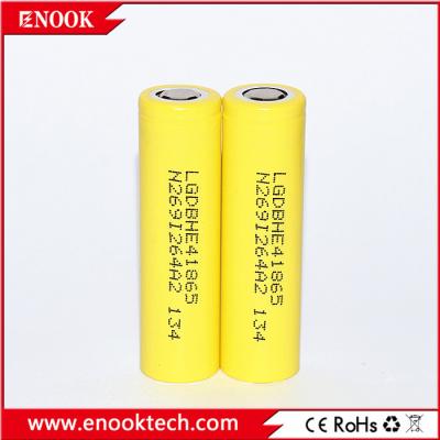 China Batería  HE4 al por mayor, ICR18650HE4 18650 2500mAh 3.6V batería he4, he2 35Amps 18650 3.7v batería de iones de litio polímero en venta