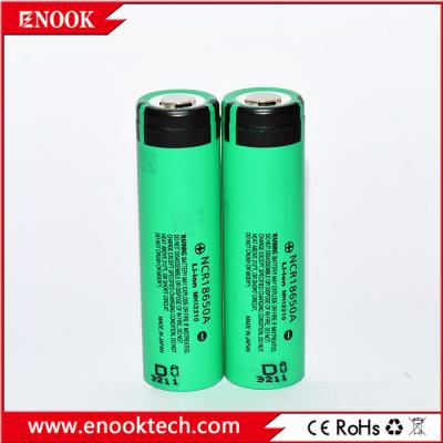 China 18650 Célula de bateria recarregável 3100mah Células de bateria Li-ion NCR18650A à venda