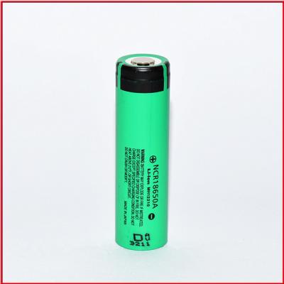 China INR18650 3100mAh 18650 Célula de bateria NCR18650A Célula recarregável de íons de lítio à venda