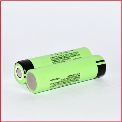 China Panasonic NCR18650B Lithium Rechargeable Batteries 3.7V 3400mah Green for sale
