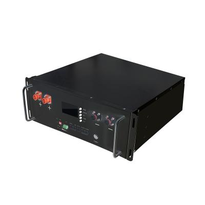 China LiFePO4 48V 100Ah Server Rack Battery Rechargeable 4.8KWH Lithium Battery for sale