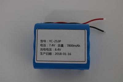 China 7.4 V 7800mah Bateria de iões de lítio para bicicleta e automóvel elétrico à venda