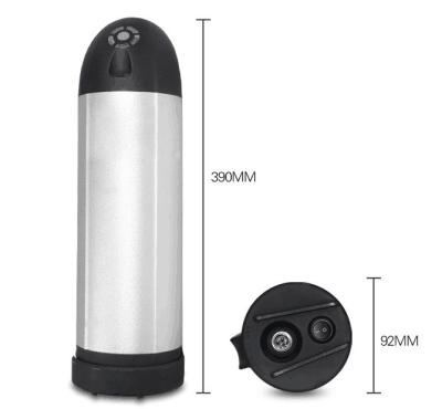 China 36V 20Ah E Bike Lithium Battery Pack Silver Kettle Type Customized for sale