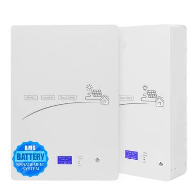 Chine Enook solaire 5KWH 10KWH LifePO4 Batterie au lithium 24V 48V Énergie solaire 200Ah Power Wall Lifepo4 Pack à vendre
