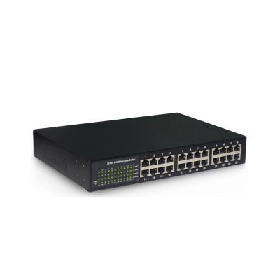 China 4.8Gbps 24 Port Rack Mounted Network Switch RTL8324D Chipset for sale