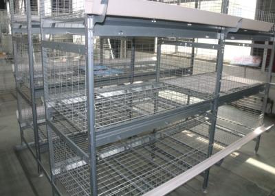 China High Capacity H Type Poultry Cage Low Noise ISO9001 Certification for sale