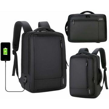 China Business Anti Theft Slim Durable Laptops Backpack 15.6 Inch With USB Charging Port,Water Resistant for sale