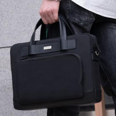 China 13.3' 15.4' 16' Black Messenger Laptop Bag para computador portátil à venda
