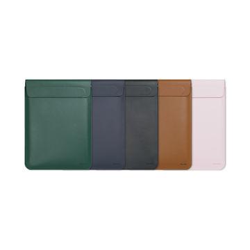 China PU Leather Laptop Sleeve For Gaming Laptop waterproof OEM ODM for sale