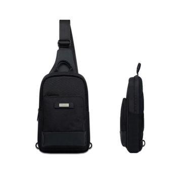 China 10' Unisex Sling Bag Daypack Mensajero con color gris negro en venta