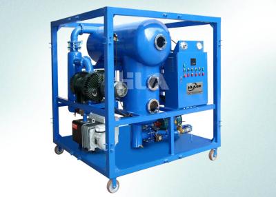 China Máquina de centrifugación del aceite del transformador del interruptor de control del PLC, equipo de la filtración del aceite en venta
