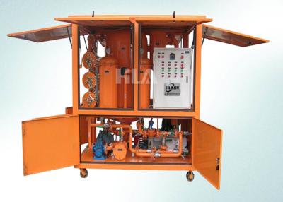 China Vacuum Transformer Mobile Oil Treatment Plant / Insulating Oil Portable Oil Purifier for sale