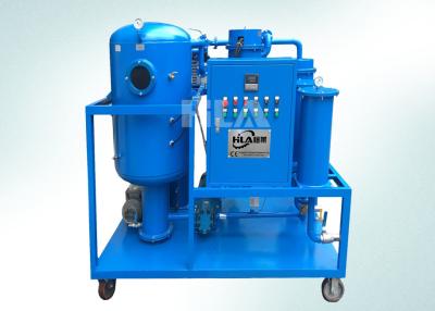 China Black Turbine Oil Purification Machine With Interlocked Protective System for sale