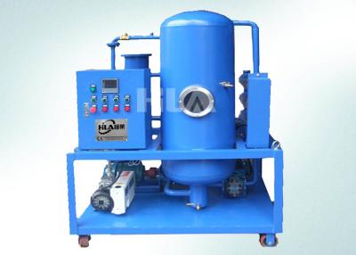 China Carbon Steel Vacuum Turbine Oil Purification System Oil Water Separator System for sale
