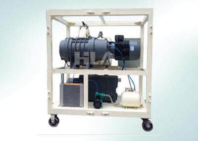 China Double Stages High Vacuum Pump System Combination For Electrical Equipment Air Dryer for sale