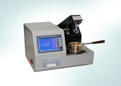 China LCD Display Flash Point Tester Open Cup Method Or Closed Cup Method for sale