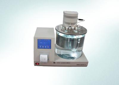 China Automatic Oil Kinematic Viscosity Tester Microprocessor Control GUI Touch Screen for sale