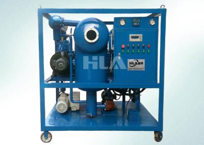 China Máquina eléctrica de alto voltaje del purificador de aceite del transformador horizontal en la línea trabajo en venta