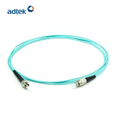 China ST/APC - FC/APC Duplex Fiber Optic Cable Singlemode / Multimode Optical Fiber Patch Cord for sale