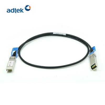 China Black 1M 30AWG Direct Attach Cable 25G 3m Copper SFP+ Twinax Cable for sale