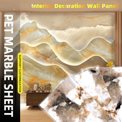 Chine Éraflure intérieure décorative de panneaux de mur en métal de charbon de bois en bambou de marbre anti à vendre