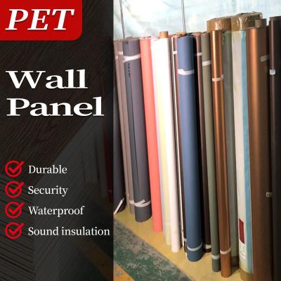 China PET Environmentally Friendly Bamboo Charcoal PVC Marble Wall Panel Sheet for sale