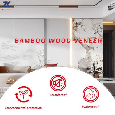 China rasguño anti de mármol de madera 8m m de bambú de los paneles de pared del PVC de 5m m en venta
