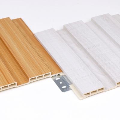 China OEM ODM Eco Friendly WPC Wood Panel Fluted Moisture Resistant for sale