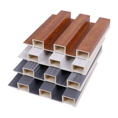China Customized Co Extruded WPC Wood Panel Wall Board Fire Resistant for sale