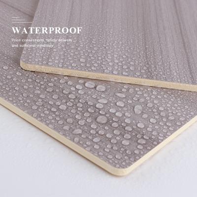 China Interior Customized Waterproof Wood Grain Bamboo Charcoal Wood Veneer Wall Panels for sale