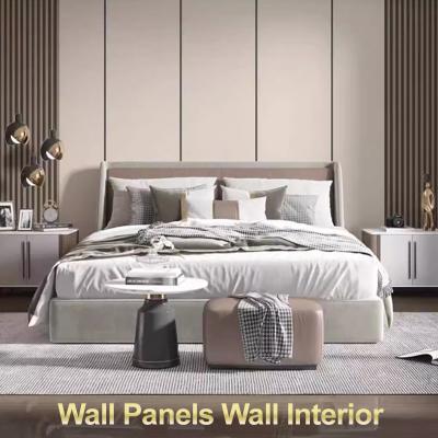 China Fireproof Bamboo Charcoal PVC Wall Board 8mm Carbon Crystal Plate Wall Panel for sale