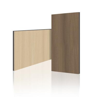 Cina Wood Grain PVC Wall Board 5mm Flexible Bamboo Charcoal Decorative Wall Panel in vendita