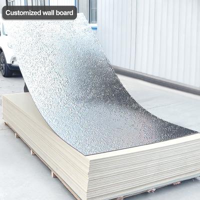 中国 PVCPET 水波パネル バンブー 木炭繊維 3D 壁 木材 フェニージャパネル 販売のため