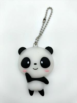 China 3D Soft Rubber Pvc Keychain , ODM Cartoon Character Keychains for sale