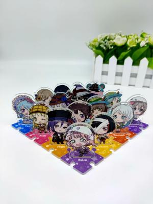 China Anime Acrylic Stand Figures , 5cm X 3.8cm Mini Acrylic Display Stands for sale