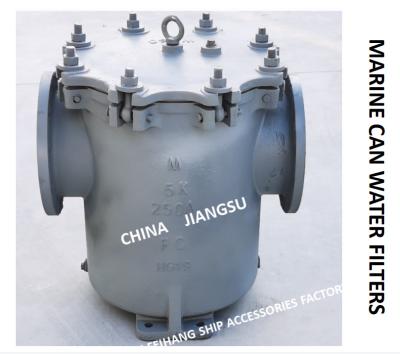 China JIS F7121 5k/10k Can Water Filter,Sea Water Filter,Can Water Strainer,Sea Water Strainer Body - Cast Iron for sale