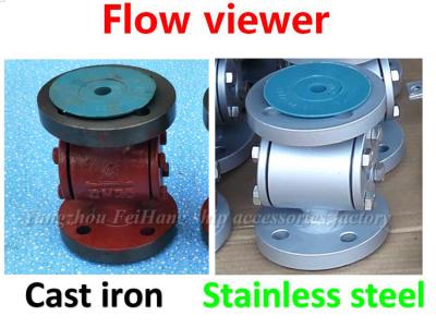 China Liquid flow observer, liquid flow indicating the observation mirror JS4020 CB/t422-93 for sale