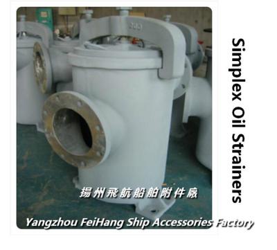 China Shipbuilding-Simplex Oil Strainers JIS F7209 for sale