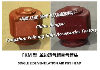 China CB/T3594-1994 single side venting air pipe head, FKM type float air pipe head for sale