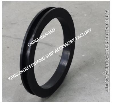 China RUBBER RING/RUBBER GASKET FOR BALLAST TANK AIR PIPE HEAD NO.533HFO-300 for sale