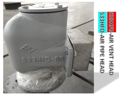 China Marine fresh water tank air pipe head 533HFO-350A/ fresh water tank marine breathable cap 533HFO-400A for sale