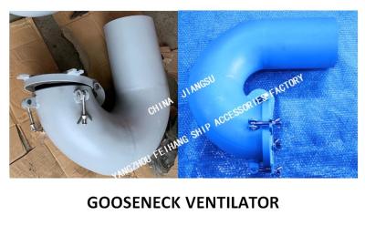 China Gooseneck ventilator, round gooseneck ventilator AB100-4 CBT4220-2013  The AB type welded circular gooseneck ventilator for sale
