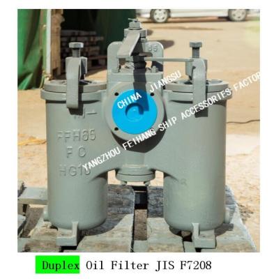 China BASIC PRODUCT INFORMATION OF JIS F7208-100A MARINE DUPLEX OIL FILTER-DUPLEX DUPLEX OIL FILTER for sale